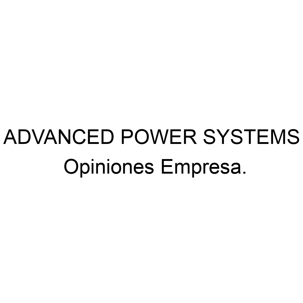 Power Systems Review