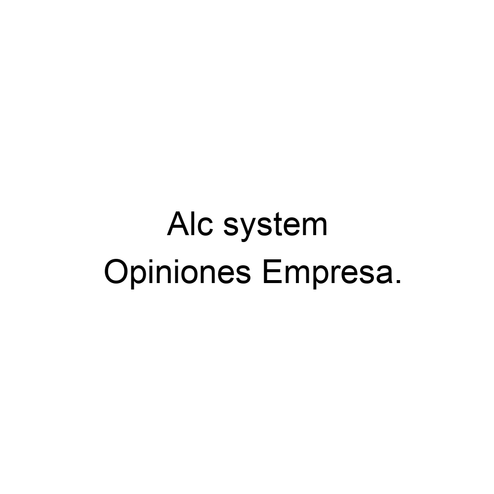 Opiniones Alc system, 977450206