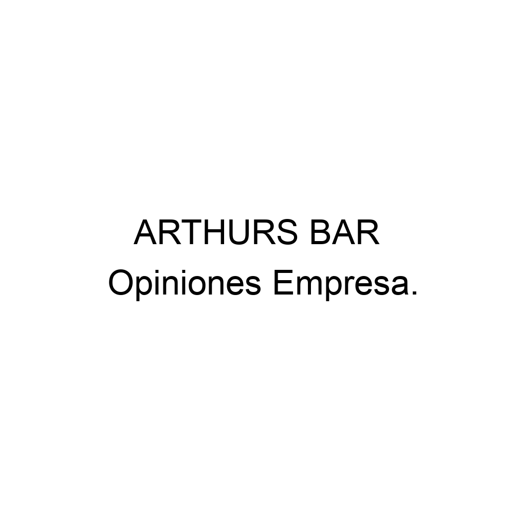 opiniones-arthurs-bar-916436149