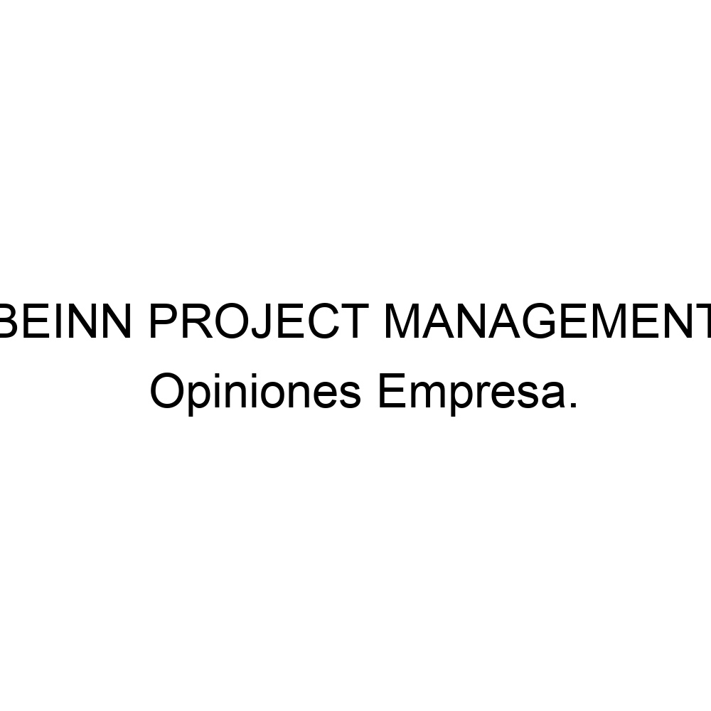 beinn curso a medida project management empresas