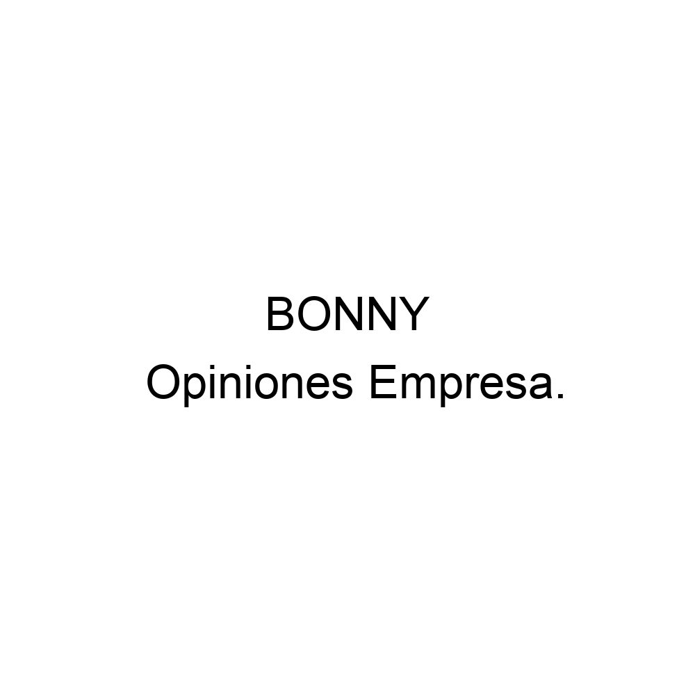 Opiniones BONNY, 925341640