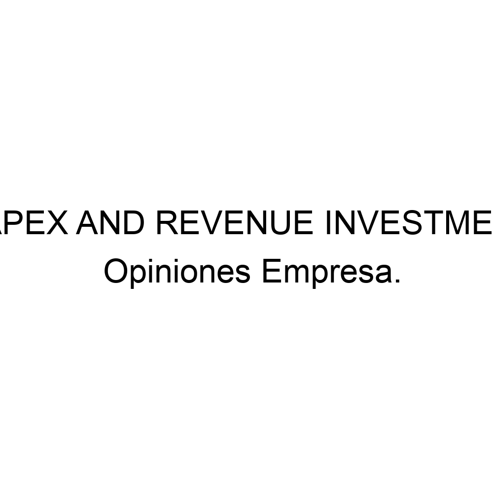 opiniones-capex-and-revenue-investment-925216148