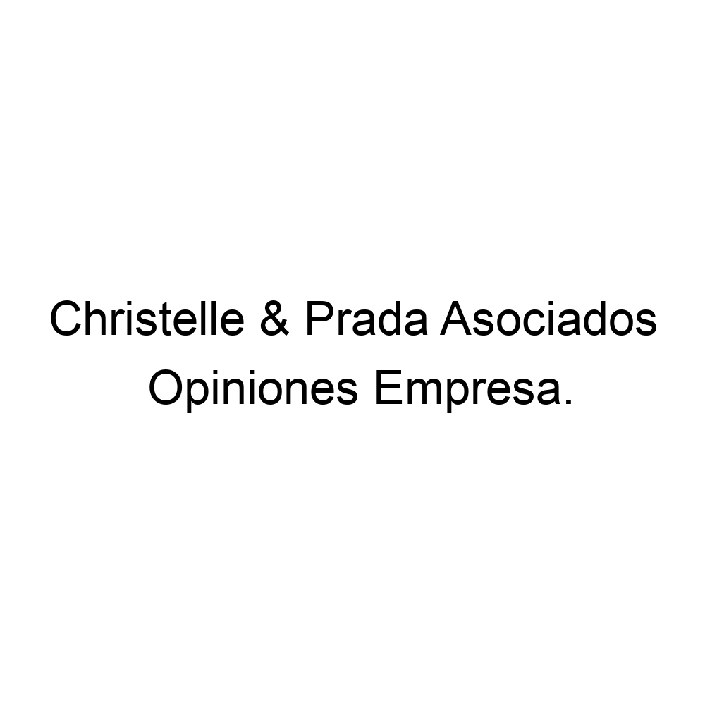 Opiniones Christelle & Prada Asociados, Benidorm ▷ 644655603