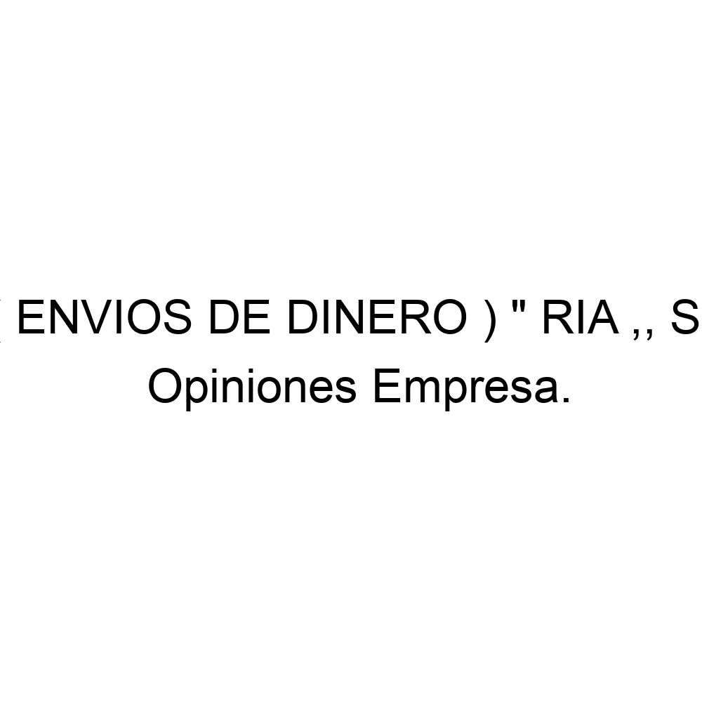 Opiniones El Taller M Viles E Inform Tica Envios De Dinero Ria Small World Ria Money