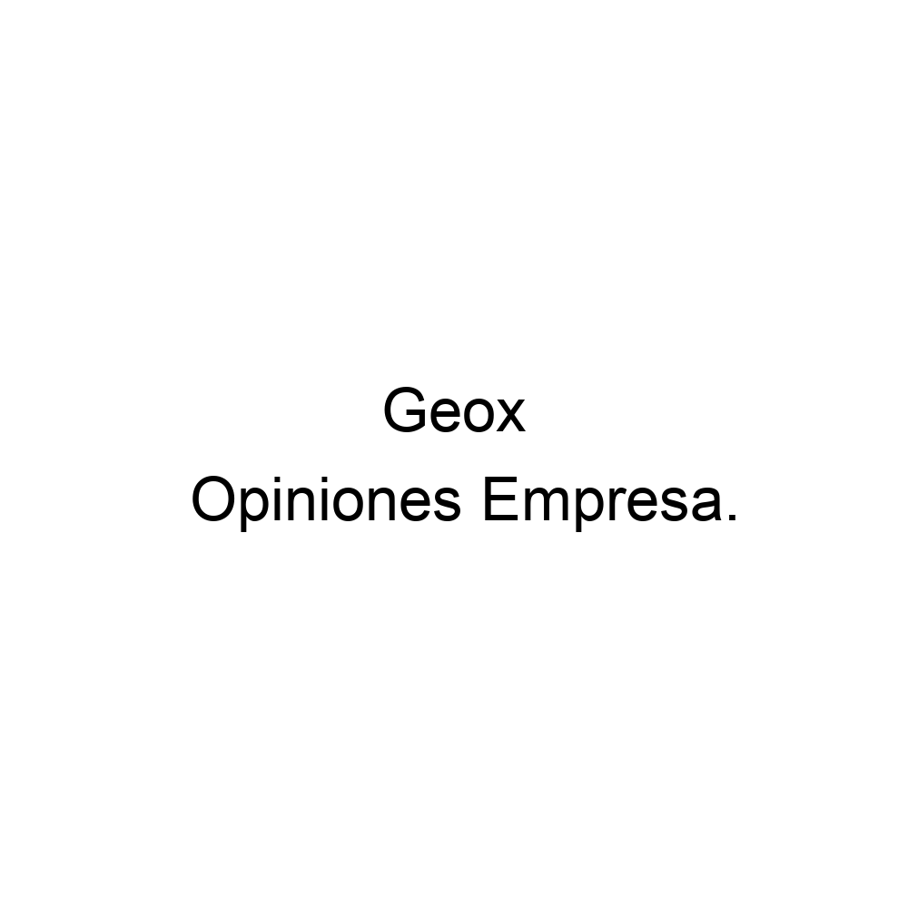 objetivo Cortar aire Opiniones Geox, Benidorm ▷ 966809447
