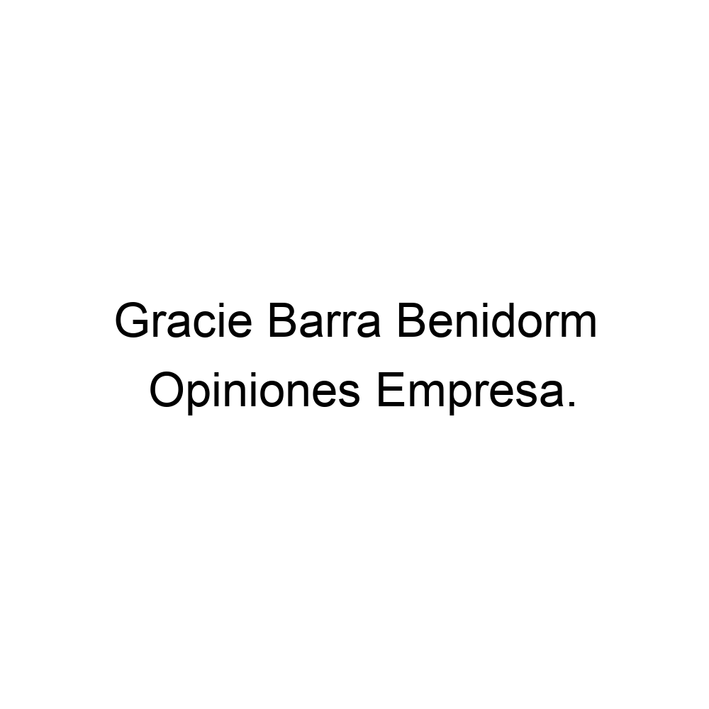 Opiniones Gracie Barra Benidorm, Benidorm 616401385