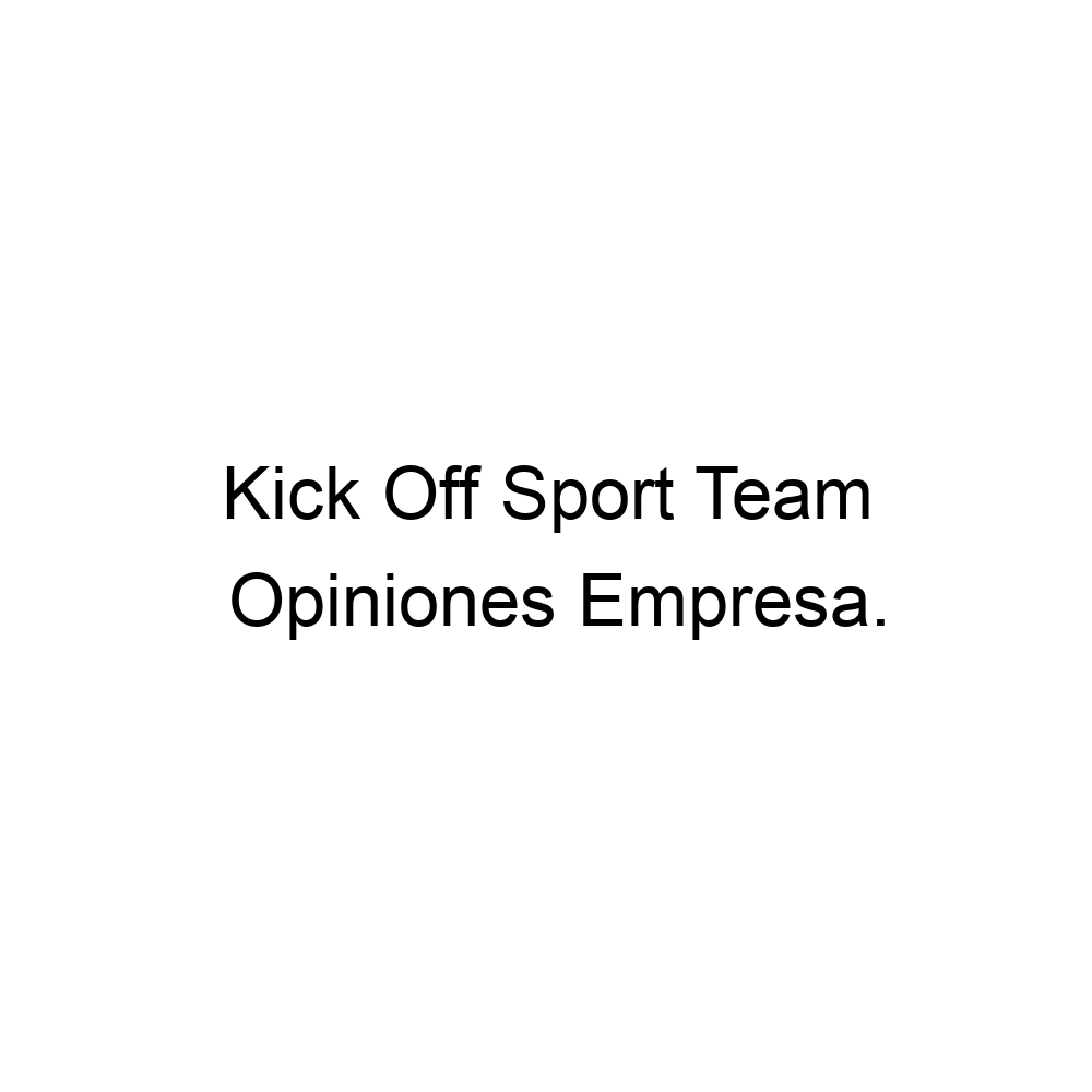 opiniones-kick-off-sport-team-963658228