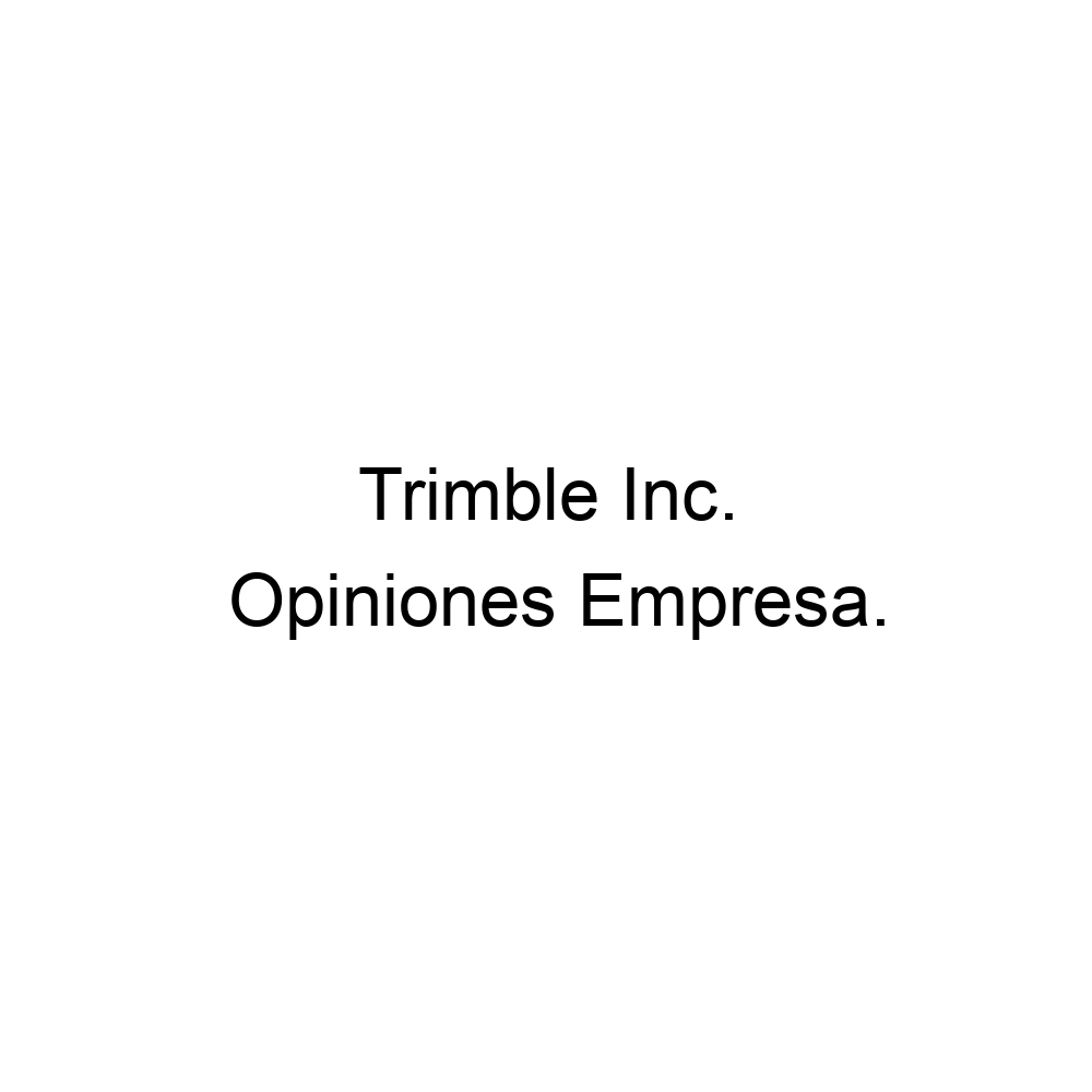 opiniones-trimble-inc-966660671