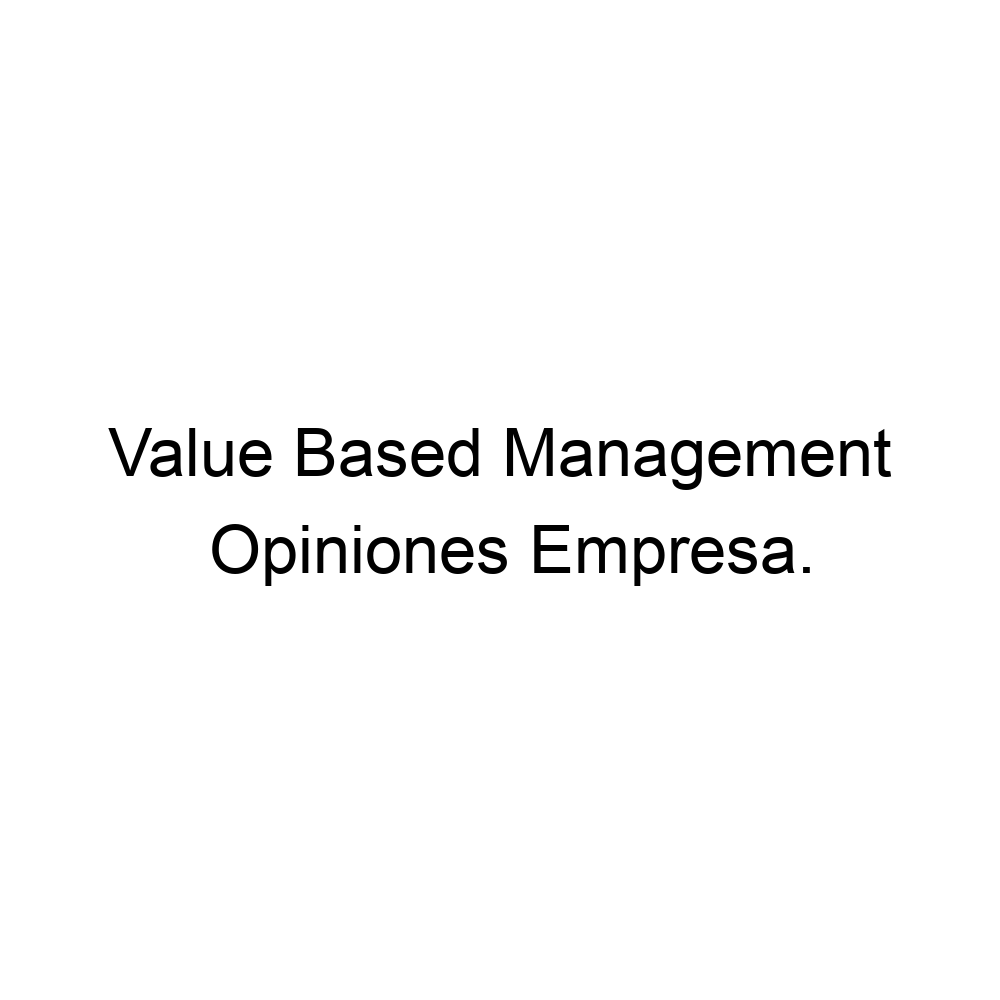 opiniones-value-based-management-932094729